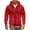 Red, variant on Migroa Mens Full Zip Hoodie Long Sleeve, Men's Full Zip Long Sleeve Hoodie, Casual Pullover Sweatshirt for Fall Winter, Athletic Top for Gym Running Casual Pullover Sweatshirt Fall Winter Fall Wear,