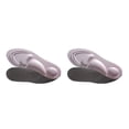 thumbnail image 4 of Plantillas de masaje Buena elasticidad Pies planos ortopédicos Soporte de Hombres Plantilla Zapato Pad Fascitis plantar Rosa 25.5x8.8 cm 2Conjunto Toystoory, 4 of 6