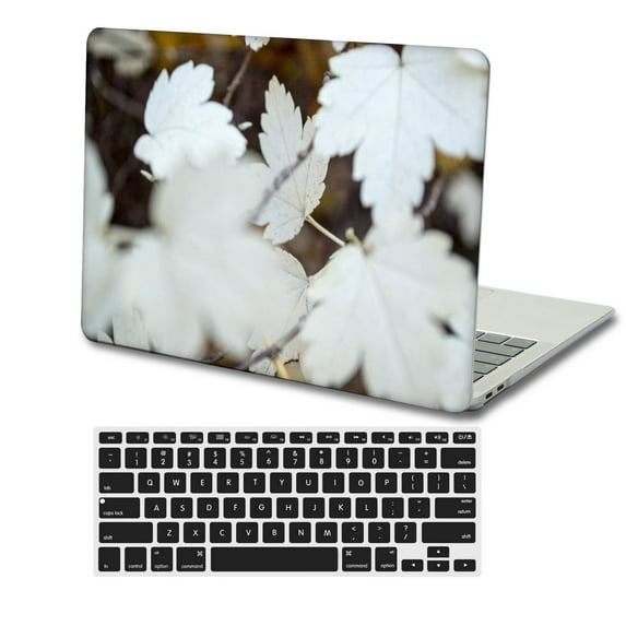 KSK KAISHEK Hard Shell Case Cover for MacBook Pro 13 inchs( Retina Display, 2022 - 2016) + Black Keyboard Cover Model A1706&A1708&A1989&A2159&A2251&A2289&A2338 M1 Plants series 0403