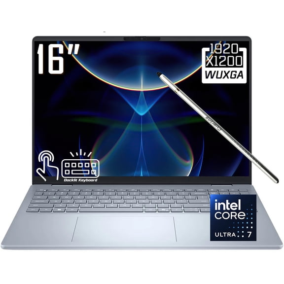 Dell Plus 2-in-1 Copilot  AI PC Laptop, 16" 2.5K 2560 x 1600 LED 90Hz Touchscreen, Intel 8-Core Ultra 9 288V, 1080P Webcam, Backlit KB, Stylus Pen, Win11 Home (32GB DDR5 RAM - 1TB SSD)