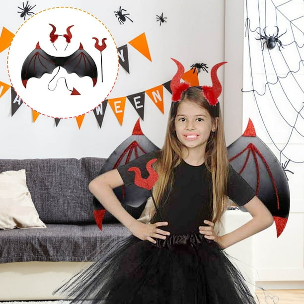 Decoraciones de Halloween, adornos de Halloween, regalos de Halloween, decoración de Halloween, decoración del hogar, decoración de fiestas, ala, ala