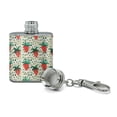 thumbnail image 2 of Berry Special Strawberries Stainless Steel 1oz Mini Flask Key Chain, 2 of 4