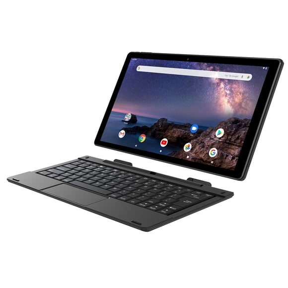 Refurbished Smartab ST1020BK 10.1" Display 32GB Storage 1GB RAM 64-bit Quad-Core Processor 2-in-1 Android Tablet with Sleeve