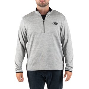 Mossy Oak Men's Fleece Quarter-Zip Pullover Sweatshirt