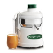 Omega High-Speed Automatic Pulp Ejection Juicer, in White (J4000)