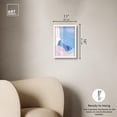 thumbnail image 5 of Doll Memories - Pretty Blue II Shadowbox Print Colorful Abstracts by Art Remedy, White Frame, 10 x 15, 5 of 7