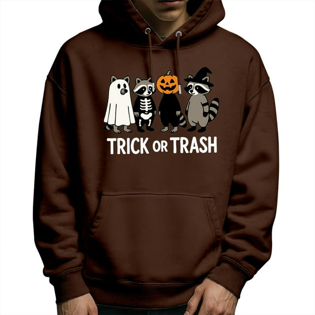 Chandail à Capuche Graphique d'Halloween Chandail Chaud Doublé en Polaire avec Imprimé Veste Décontractée Confortable pour l'Automne