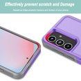 thumbnail image 5 of For Samsung Galaxy S24 FE Phone Case, Ebizware Shockproof Case Military Grade Heavy Duty Full Body Protection Rugged Cover for Galaxy S24 FE, Purple, 5 of 5