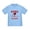 Baby Blue, variant on - Retired Postal Worker Funny Postman Hello T Shirt - Cute Toddler T-Shirt, 100% Cotton