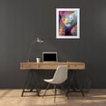 thumbnail image 3 of Wallich, Richard 11x14 White Modern Wood Framed Museum Art Print Titled - Leopard 3, 3 of 4