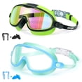 thumbnail image 1 of Gafas de natación Seago, antivaho, antiUV, amplia visión, para niños de 3 a 15 años, paquete de 2, 1 of 6