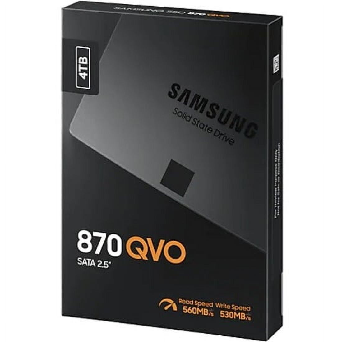 [新品] 870 QVO 4TB サムスン MZ-77Q4T0B/IT 2.5 Amazon.com: SAMSUNG 870 QVO SATA III SSD 4TB 2.5