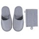 thumbnail image 2 of 1 Pair of Folding Travel Slippers Portable Slippers Travelling Cotton Slippers, 2 of 3