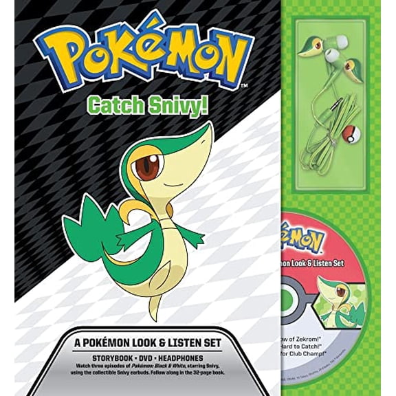Pre-Owned Catch Snivy! a Pokémon Look & Listen Set (Paperback) 1604381574 9781604381573