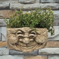 thumbnail image 2 of Homestyles Grandma "Violet" Muggly Face Garden Statue Tree & Patio Wall Planter, 2 of 4
