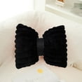 thumbnail image 6 of AuroraX Bow Shaped Throw Pillows for Couch,Cute Decorative Aesthetic Black Throw Pillow,Valentines Day Home Couch Sofa Decor Gifts for Women Men, 6 of 6