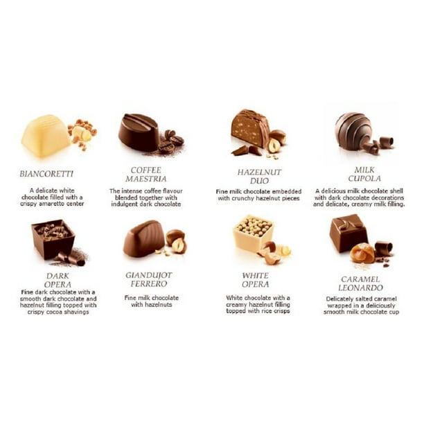 Ferrero Rondnoir – Sachet de chocolat noir fin, 8 chocolats