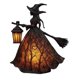thumbnail image 2 of Halloween Witch Lamp, Gothic Spooky Witch Decor with Holding Lantern, Table Lamp Light for Home, Porch,Party Decor, 2 of 5