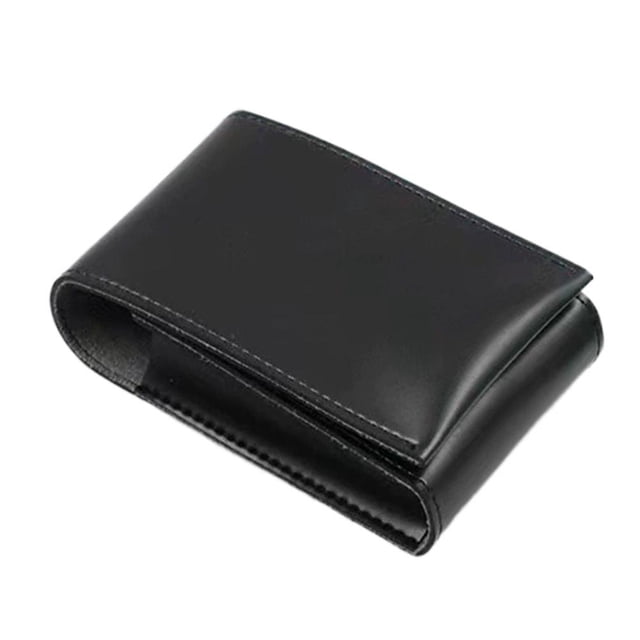 Pu Leather Lipstick Bag With Mirror Touch Up Makeup Small Capacity Makeup Storage Bag Portable High Quality Dustproof Mini Cosmetic Pouch Daily Outing