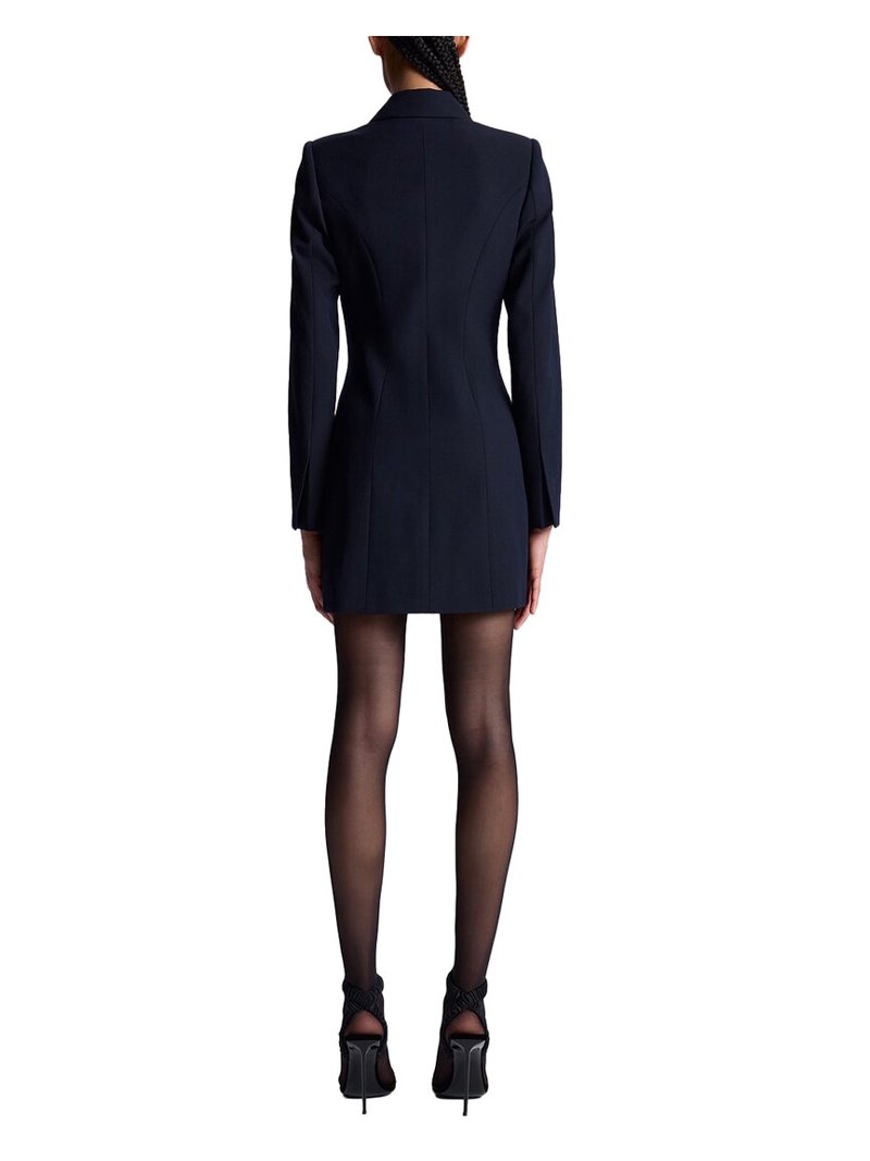 alc navy blue dress halle dress