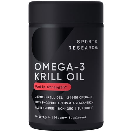 Sports Research SUPERBA 2  Antarctic Krill Oil With Astaxanthin