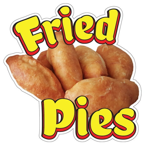 Fried Pies 8" Decal Concession Stand Food Truck Sticker