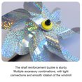 thumbnail image 4 of Molinillo de viento reflectante Toystoory 2 unids/set para decoración al aire libre Jardín y Patio Plata, 4 of 6