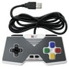 iNNEXT SNES USB Controller Wired Gamepad Joystick for Windows PC Mac