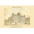 thumbnail image 1 of Maximilian Castle in Vienna, Austria-Fine Art Canvas Print (20" x 30"), 1 of 1