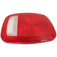 thumbnail image 2 of Crown Automotive Tail Light Lens J8129642 Red Lens; Rectangular; Single, 2 of 3
