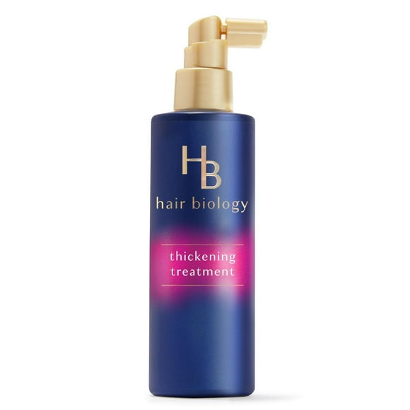 Vaporisateur épaississant à la biotine Hair Biology avec caféine et biotine pour des cheveux plus épais, plus fournis et plus résistants 190ML