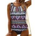 thumbnail image 1 of BIKINX Tankini Swimsuits for Women Plus Size Swimwear Tummy Control Two Piece Bathing Suits, 1 of 6