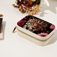 thumbnail image 7 of Leopard Velvet Portable Travel Organizer with Removable Compartment - Gift! Including Necklace Organizer, Jewelry Stand, and Earring Organizer, 7 of 7