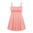 thumbnail image 5 of SwiftWear Women's Spaghetti Strap Camisole Flowy Long Tank Top Sleeveless Summer Casual Loose Blouse for Beach Vacation, 5 of 6