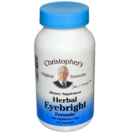 Christopher's Original Formulas Nourish Herbal Eyebright 100 Capvegi