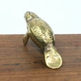 thumbnail image 4 of Manatee Figurine Brass Statue Home Office Table Decoration Animal Figurines Toys, 4 of 6