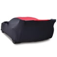thumbnail image 5 of C7 Corvette Ultraguard Stretch Satin Indoor Car Cover : Sport Series Red/Black, 5 of 15