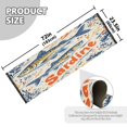 thumbnail image 5 of Yayeee Runner Rug for Bedroom 2'x6' Machine Washable Hallway Non Slip Mat, Blue Sardines Pattern, 5 of 8