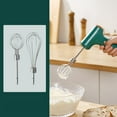 thumbnail image 4 of de mano eléctrica portátil de mano recargable USB de mano eléctrica inalámbrica de mano para comida de bebé, pastel, cocina , Verde 2 Varillas Sunnimix Mezclador de mano, 4 of 8