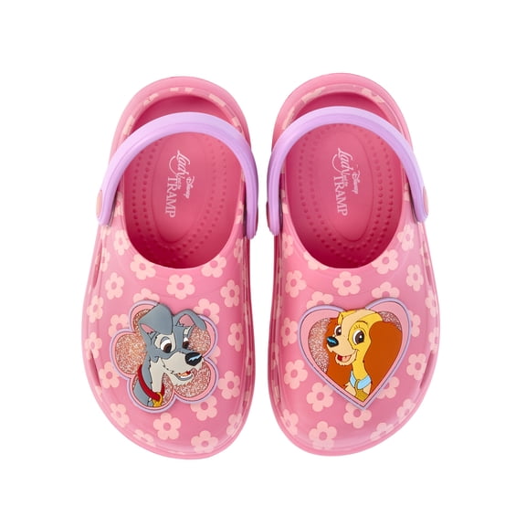 Disney Lady and The Tramp Toddler Girls Character Clogs