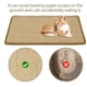 thumbnail image 5 of Tapete rascador de gato de sisal natural de 23.6 x 15.7 pulgadas, tapete rascador horizontal para el piso de gato con cintas de velcro adhesivas, protege el sofá y las alfombras, montado, 5 of 8