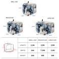thumbnail image 6 of Toaster Cover 2 Slice, Blue Spring Floral Dustproof Bakeware Oven Protector with Top Hook, Botanical Watercolor Butterfly Waterproof Small Kitchen Appliance Toasters Dust Cover, 12"x7.5"x8", 6 of 9