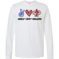 thumbnail image 3 of Inktastic Peace, Love, Urology, Healthcare Craft Long Sleeve T-Shirt, 3 of 5