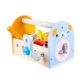 thumbnail image 2 of HILABEE Kids Tool Set Bench Interactive Games Wooden Play Tools Set Include Tool Box for Dog, 2 of 8