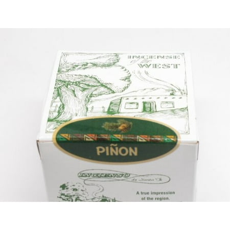 Pie Incense - Pinon Incense Box with 40 Bricks, Pinon Pine Incense By Incienso de Santa Fe