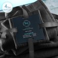 thumbnail image 4 of Toallas de Baño Hearth & Harbor 100% Algodón Peinado Negro, 4 of 9