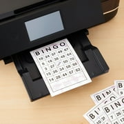 Juvale Bingo Paper Game Sheets - 4 x 6 in, 180 Sheets - Bulk Reusable Number Cards & Playing Card Set for Adults - for Birthday Games & Group Activities