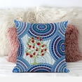 thumbnail image 3 of Boho Mandala Plant Throw Pillow with Removable Cover in Gray White Red 20x20, 3 of 5