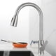 thumbnail image 5 of Cocina y cuarto de baño Gráficos de un orificio de acero inoxidable mezcdor de fregadero Stream Spugmer pulverizador Pta Soledad Grifos de cocina, 5 of 9
