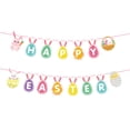 thumbnail image 1 of CIMAXIC easter 1 Set Easter Rabbit Eggs Banner Hanging Bunting Easter Lovely Hanging Streamer,9.33"X6.42"X0.04", 1 of 4